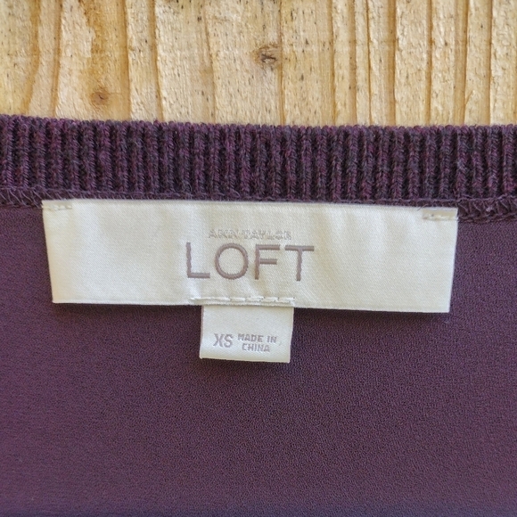 Ann Taylor LOFT - Purple Sweater - Picture 16 of 16